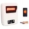 Dr Infrared Heater White 1500W Wall Hung or Wall Mount Electric Space Heater Dual System w/WiFi and RC DR-908W - alternate 1